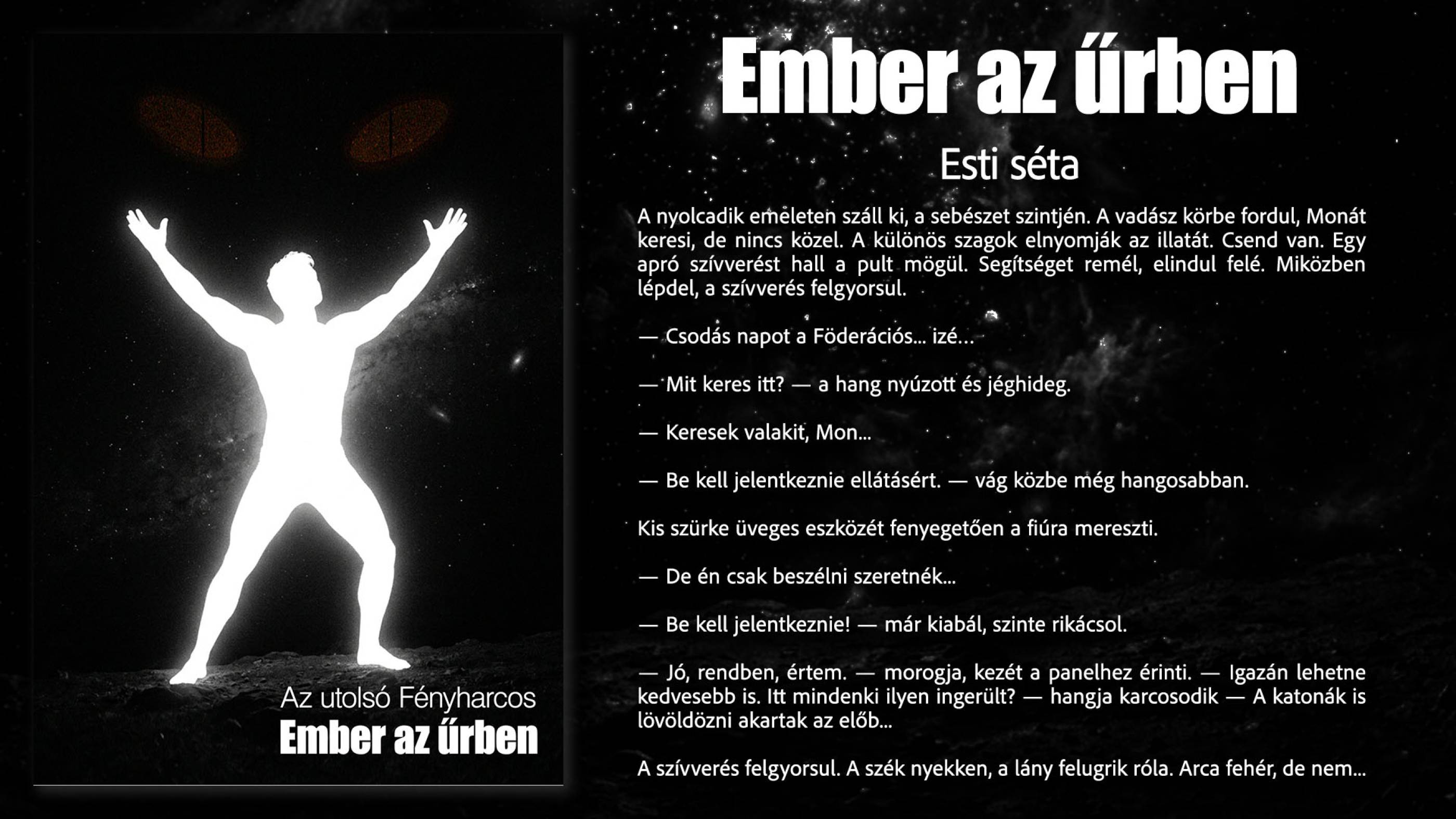 Esti séta borító