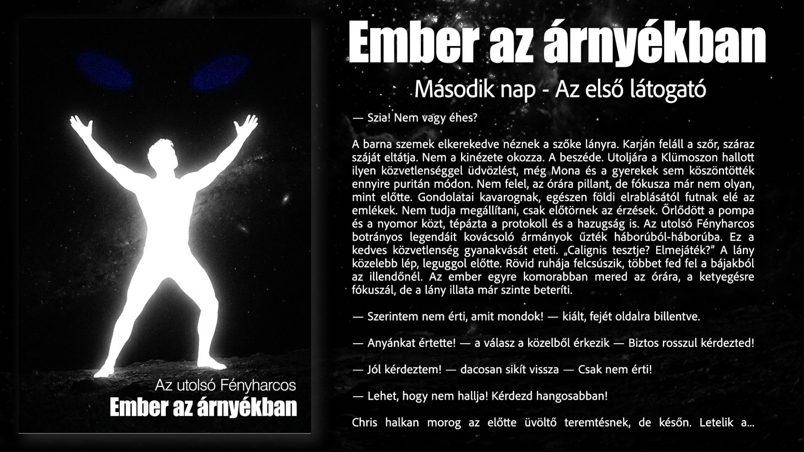 Második nap - Az első látogató borító