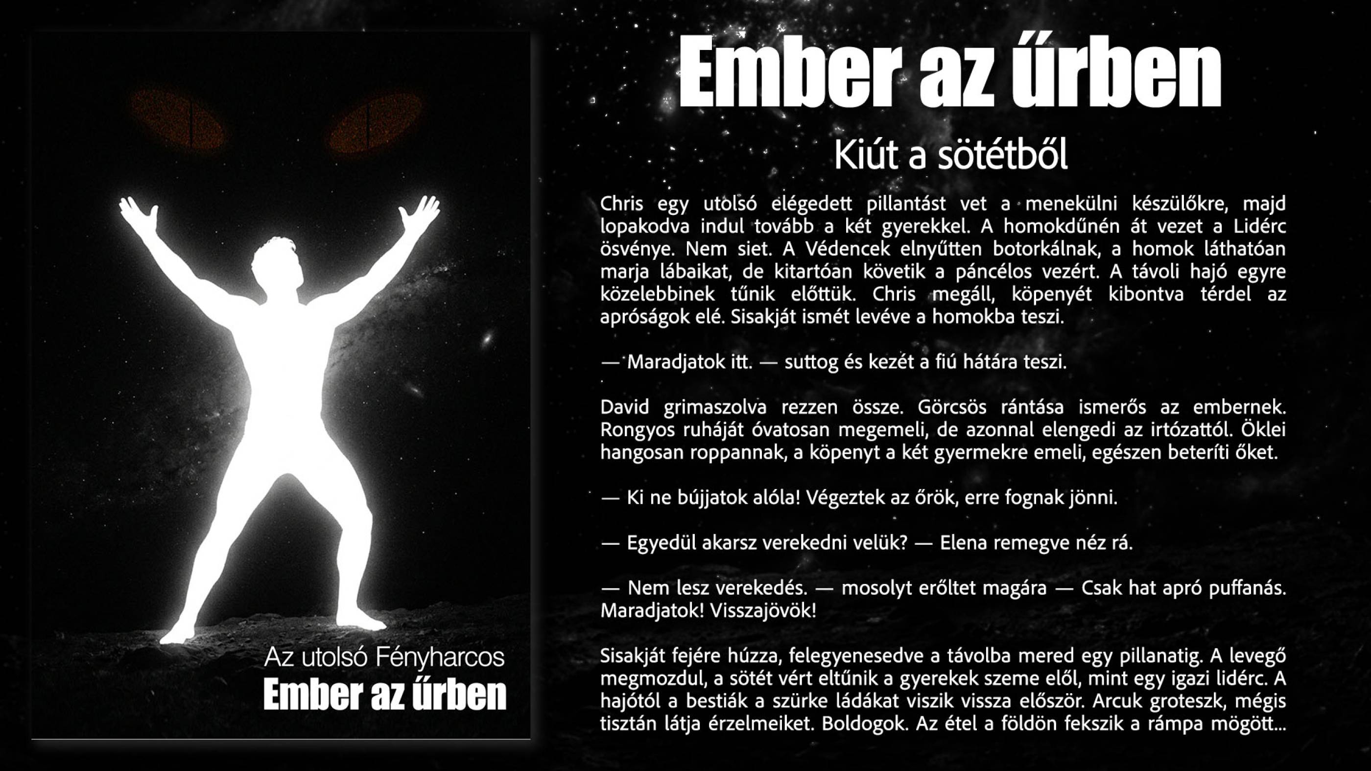 Kiút a sötétből borító