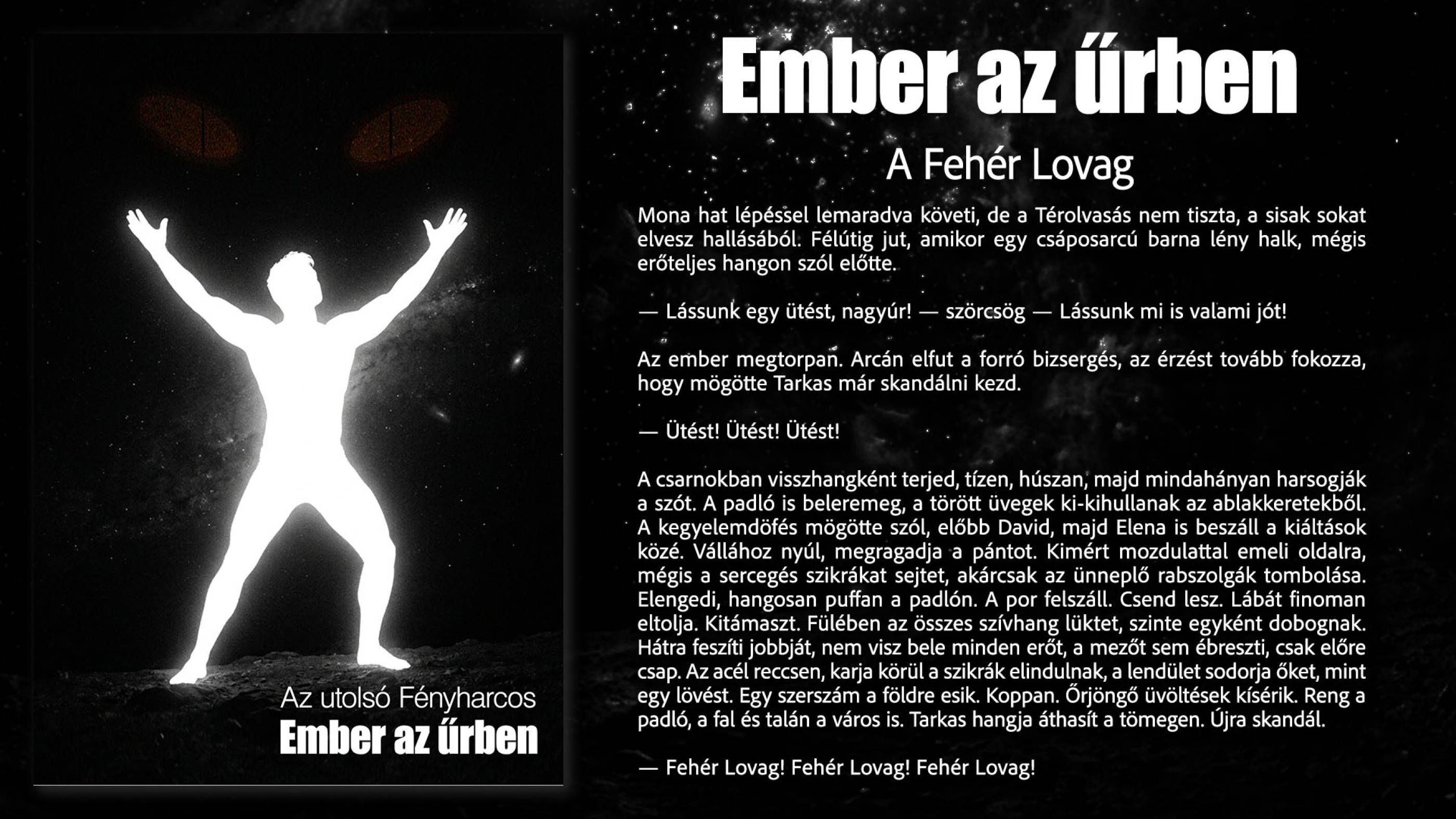A Fehér Lovag borító