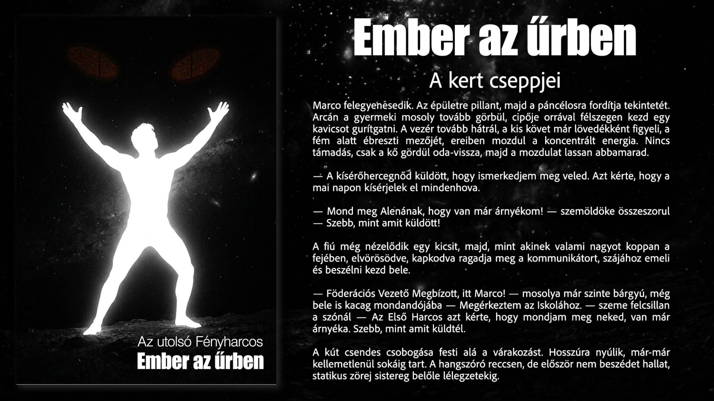 A kert cseppjei borító