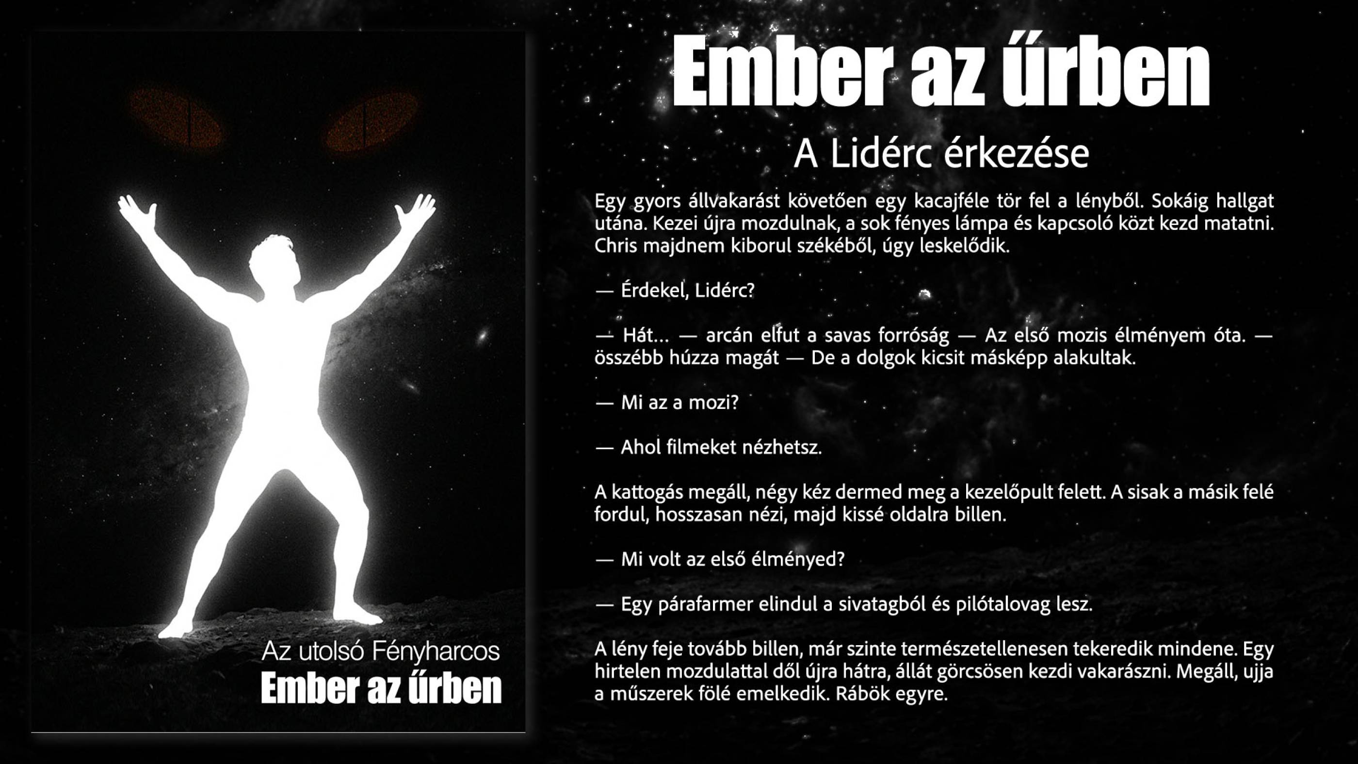 A Lidérc érkezése borító