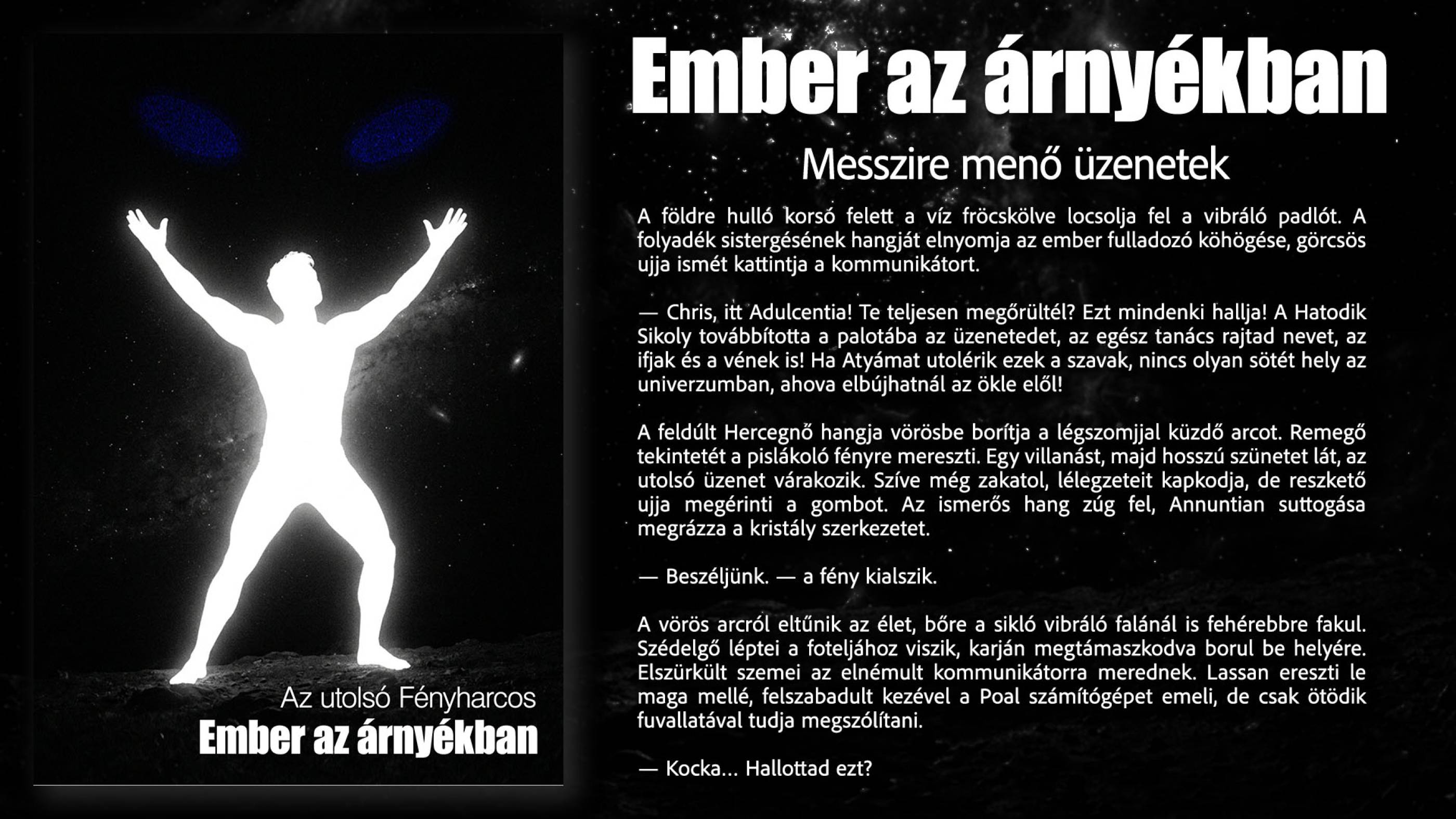 Messzire menő üzenetek borító