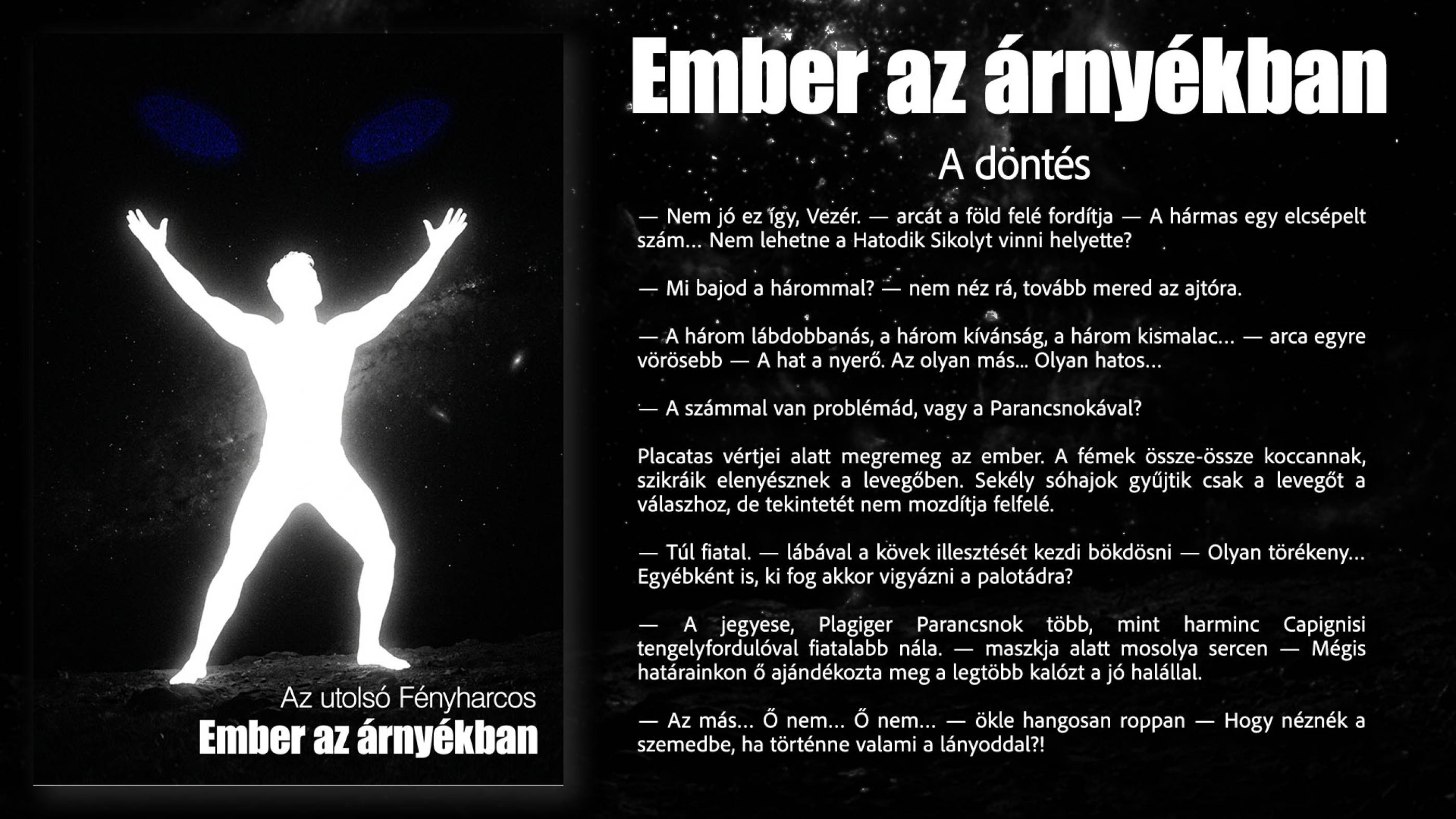 A döntés borító