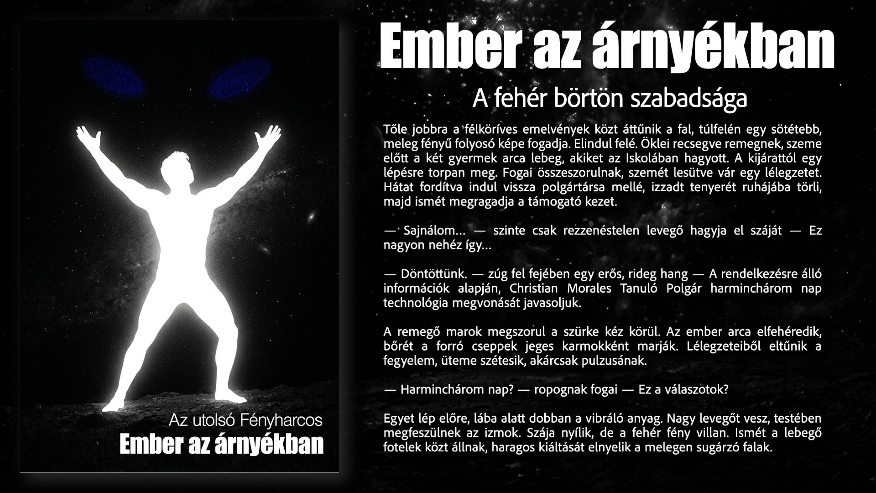 A fehér börtön szabadsága borító